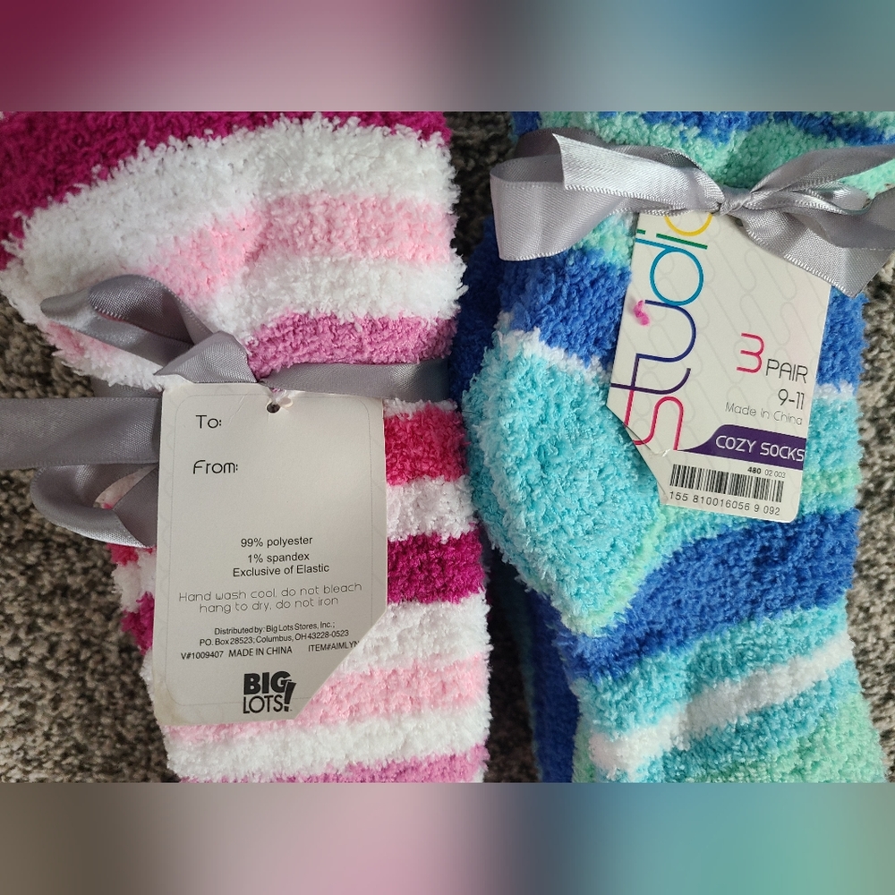 Fuzzy Socks - Picture 2 of 2